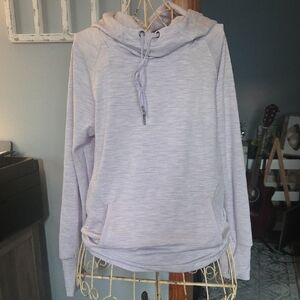 90 Degree By Reflex Light Purple Hoodie Size L